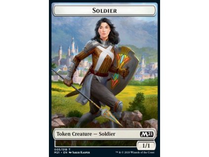 Soldier Token - EXTRA (Foil NE, Stav Near Mint)