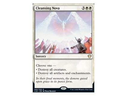Cleansing Nova (Foil NE, Stav Near Mint)