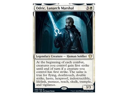 Odric, Lunarch Marshal (Foil NE, Stav Near Mint)