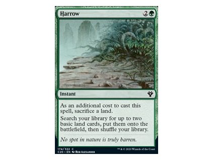 Harrow (Foil NE, Stav Near Mint)