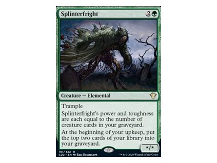 Splinterfright (Foil NE, Stav Near Mint)