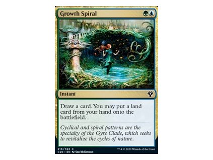 Growth Spiral (Foil NE, Stav Near Mint)