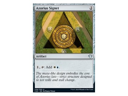 Azorius Signet (Foil NE, Stav Near Mint)