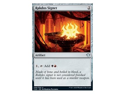 Rakdos Signet (Foil NE, Stav Near Mint)