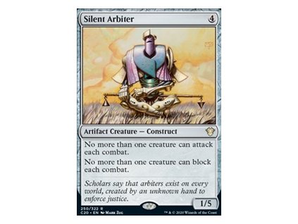 Silent Arbiter (Foil NE, Stav Near Mint)