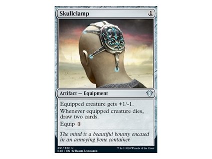 Skullclamp (Foil NE, Stav Near Mint)