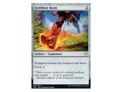 Swiftfoot Boots (Foil NE, Stav Near Mint)