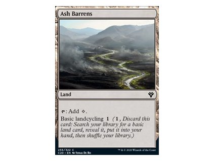 Ash Barrens (Foil NE, Stav Near Mint)