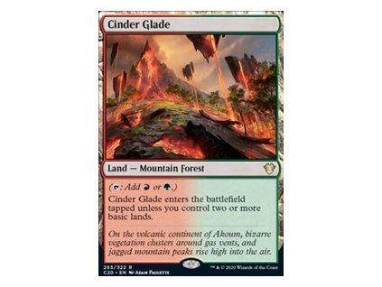 Cinder Glade (Foil NE, Stav Near Mint)