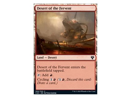 Desert of the Fervent (Foil NE, Stav Near Mint)