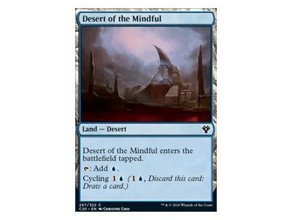 Desert of the Mindful (Foil NE, Stav Near Mint)