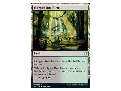 Golgari Rot Farm (Foil NE, Stav Near Mint)
