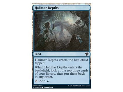 Halimar Depths (Foil NE, Stav Near Mint)