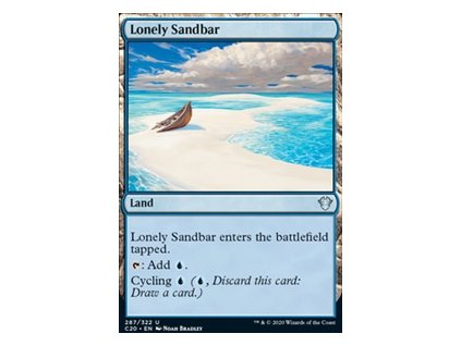 Lonely Sandbar (Foil NE, Stav Near Mint)