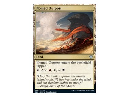 Nomad Outpost (Foil NE, Stav Near Mint)