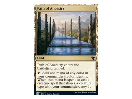 Path of Ancestry (Foil NE, Stav Near Mint)