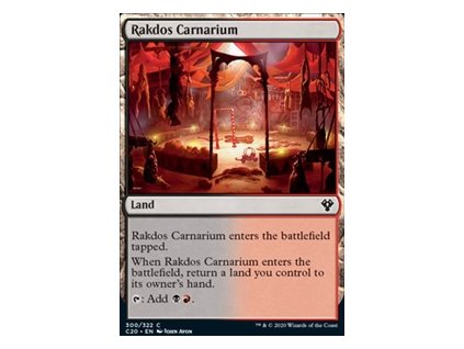 Rakdos Carnarium (Foil NE, Stav Near Mint)