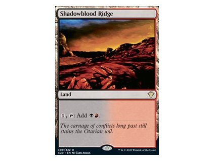 Shadowblood Ridge (Foil NE, Stav Near Mint)