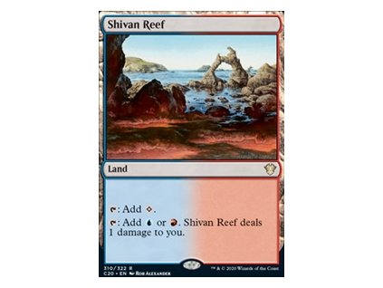 Shivan Reef (Foil NE, Stav Near Mint)