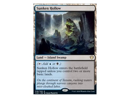 Sunken Hollow (Foil NE, Stav Near Mint)