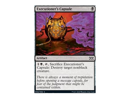 Executioner's Capsule (Foil ANO, Stav Near Mint)