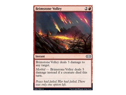 Brimstone Volley