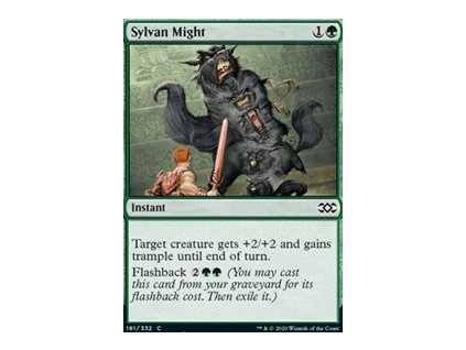 Sylvan Might (Foil NE, Stav Near Mint)