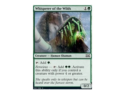 Whisperer of the Wilds (Foil ANO, Stav Near Mint)