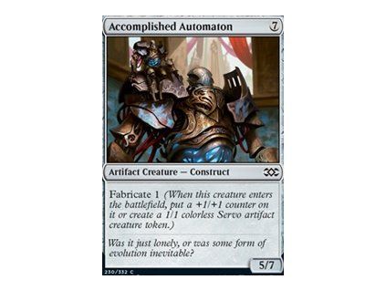 Accomplished Automaton