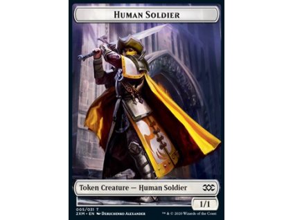 Human Soldier Token (Foil NE, Stav Near Mint)