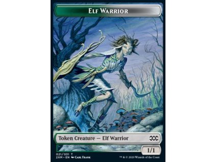 Elf Warrior Token (Foil NE, Stav Near Mint)