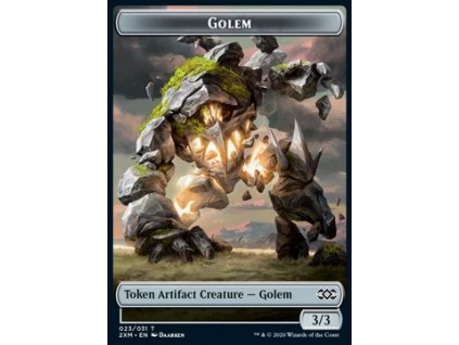 Golem Token (Foil NE, Stav Near Mint)