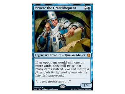 Bruvac the Grandiloquent (Foil NE, Stav Near Mint)