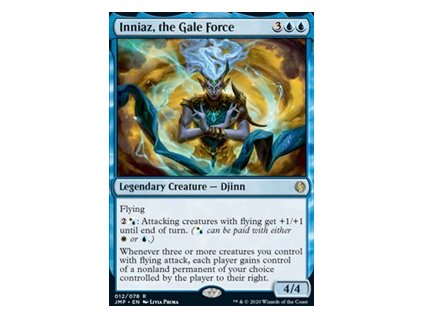 Inniaz, the Gale Force (Foil NE, Stav Near Mint)