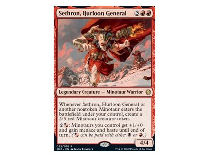 Sethron, Hurloon General (Foil NE, Stav Near Mint)