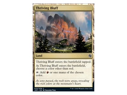 Thriving Bluff (Foil NE, Stav Near Mint)