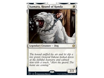 Isamaru, Hound of Konda (Foil NE, Stav Near Mint)