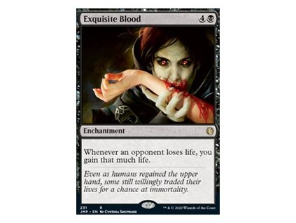 Exquisite Blood (Foil NE, Stav Near Mint)