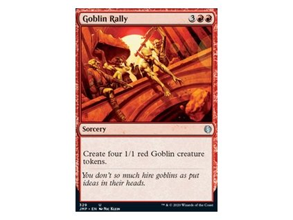 Goblin Rally (Foil NE, Stav Near Mint)