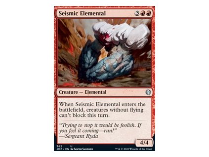 Seismic Elemental (Foil NE, Stav Near Mint)
