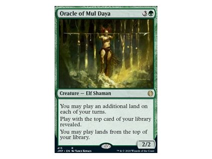 Oracle of Mul Daya (Foil NE, Stav Near Mint)
