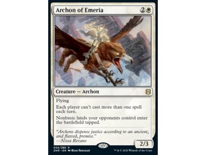 Archon of Emeria (Foil NE, Stav Near Mint)