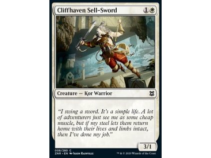Cliffhaven Sell-Sword (Foil ANO, Stav Near Mint)