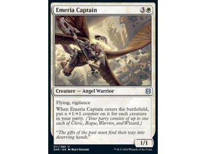 Emeria Captain (Foil ANO, Stav Near Mint)