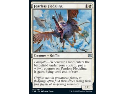 Fearless Fledgling (Foil NE, Stav Near Mint)