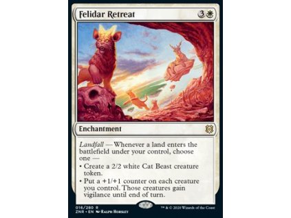 Felidar Retreat (Foil NE, Stav Near Mint)