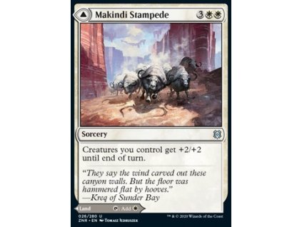 Makindi Stampede (Foil NE, Stav Near Mint)