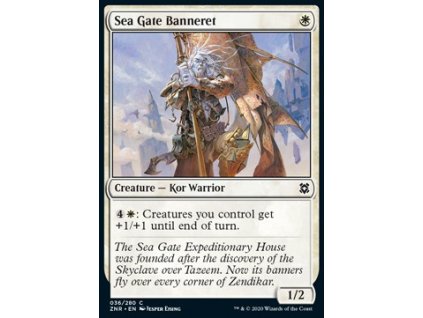 Sea Gate Banneret (Foil NE, Stav Near Mint)