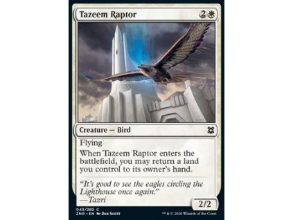 Tazeem Raptor (Foil NE, Stav Near Mint)