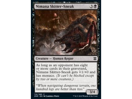 Nimana Skitter-Sneak (Foil ANO, Stav Near Mint)